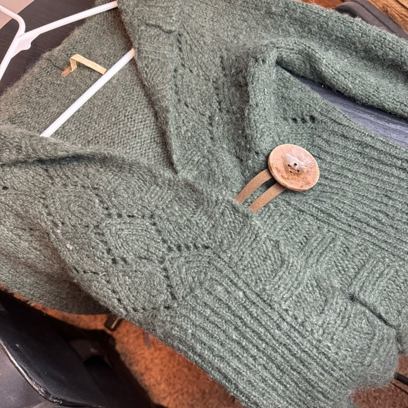 Free People Wool Hooded Cardigan - Picture 5 of 5